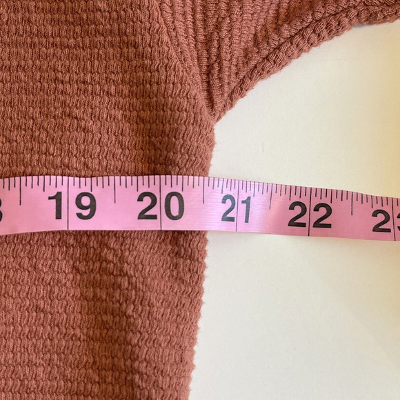 Madewell Shacket Shirt Jacket Womens Size M Textural Knit Relaxed Button Front - Picture 8 of 9